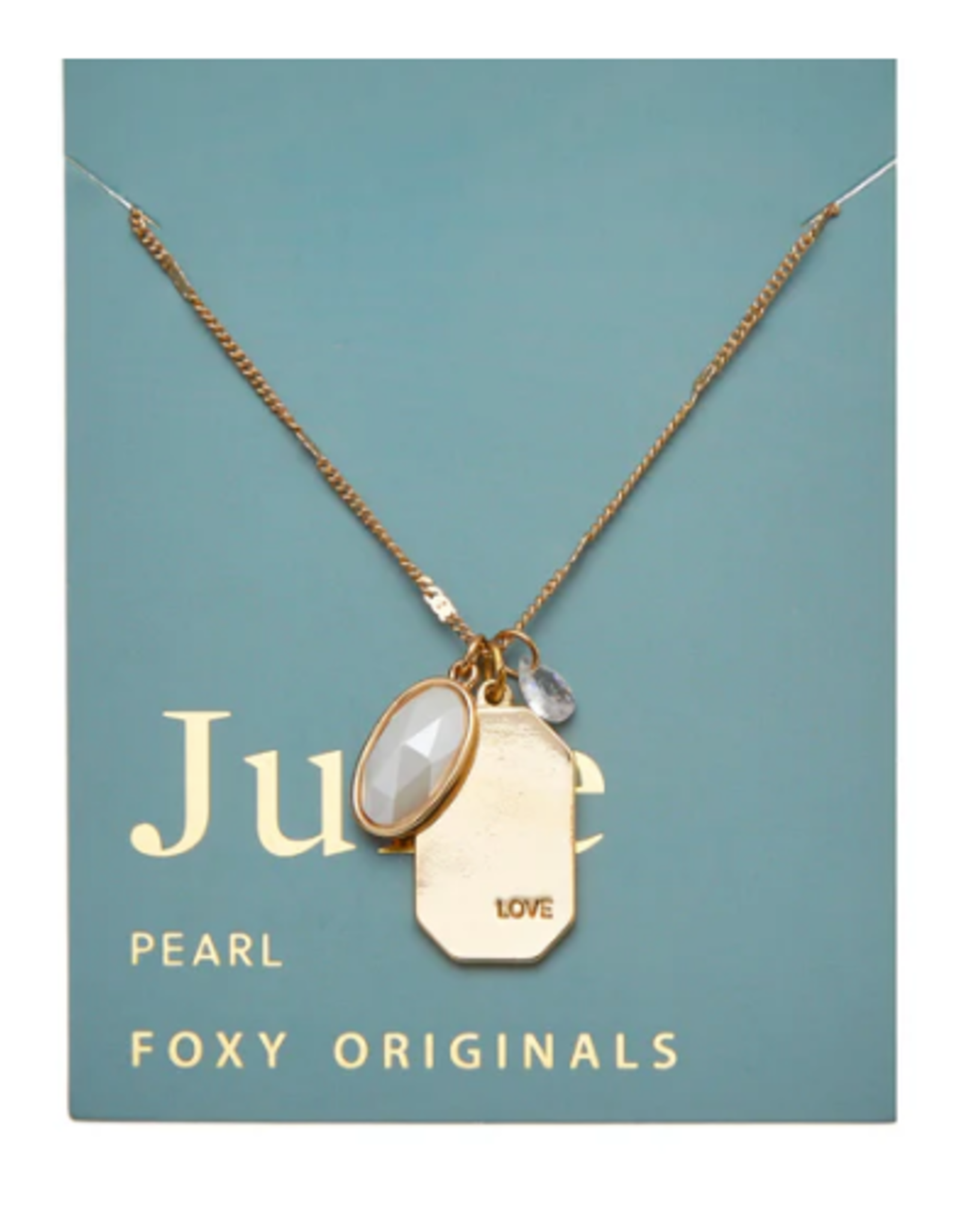 Foxy Originals Birthstone Collection Necklace