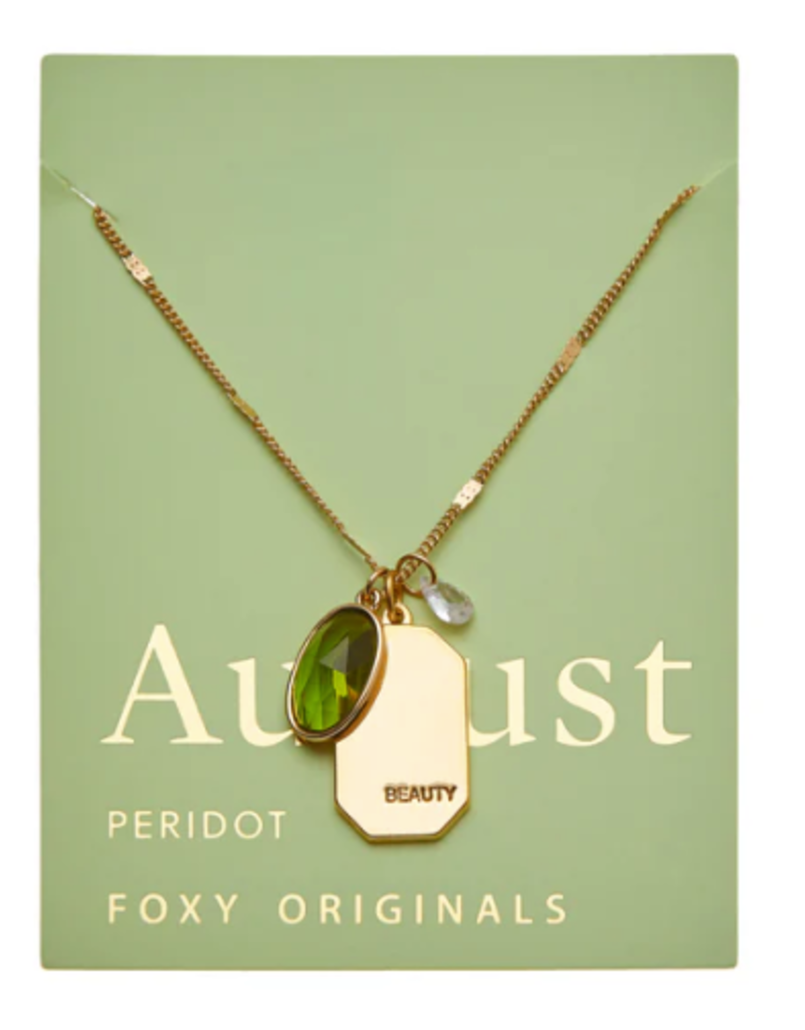 Foxy Originals Birthstone Collection Necklace