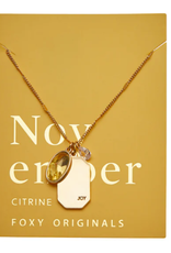 Foxy Originals Birthstone Collection Necklace