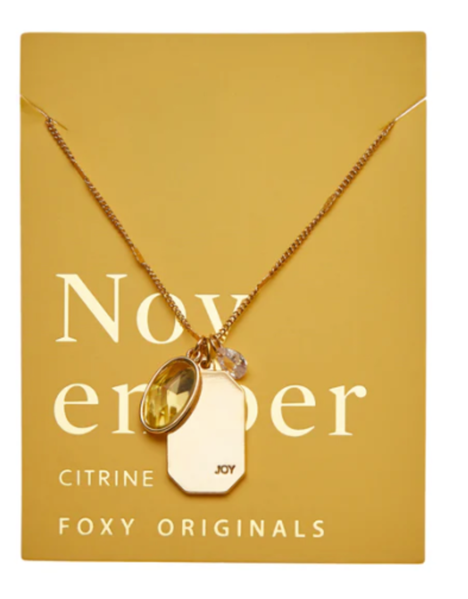 Foxy Originals Birthstone Collection Necklace