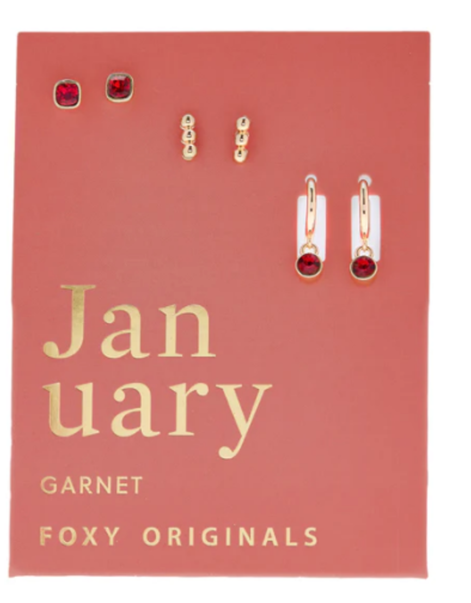 Foxy Originals The Birthstone Collection Earrings