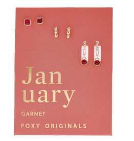 Foxy Originals The Birthstone Collection Earrings