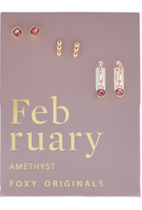Foxy Originals The Birthstone Collection Earrings