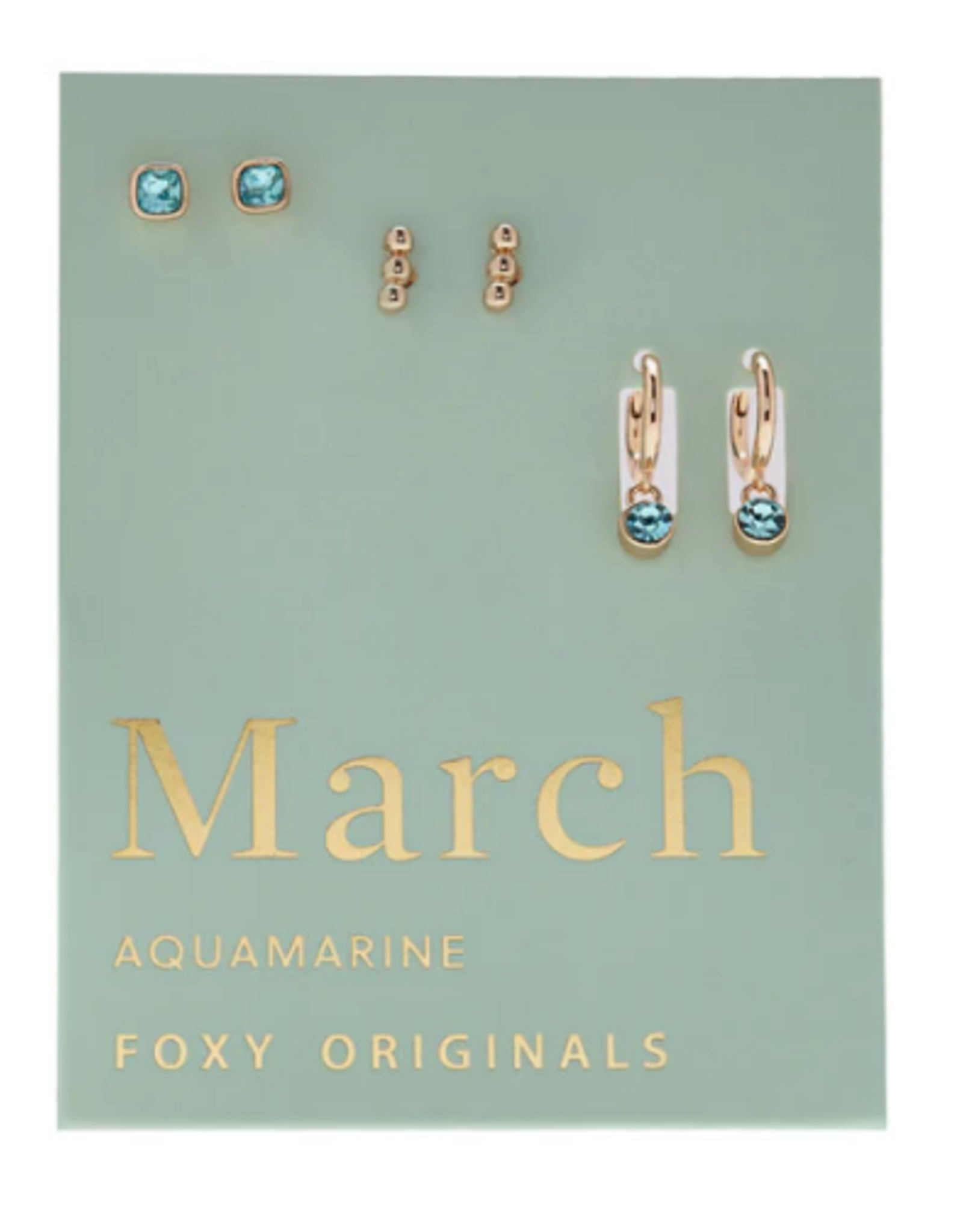 Foxy Originals The Birthstone Collection Earrings