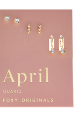 Foxy Originals The Birthstone Collection Earrings
