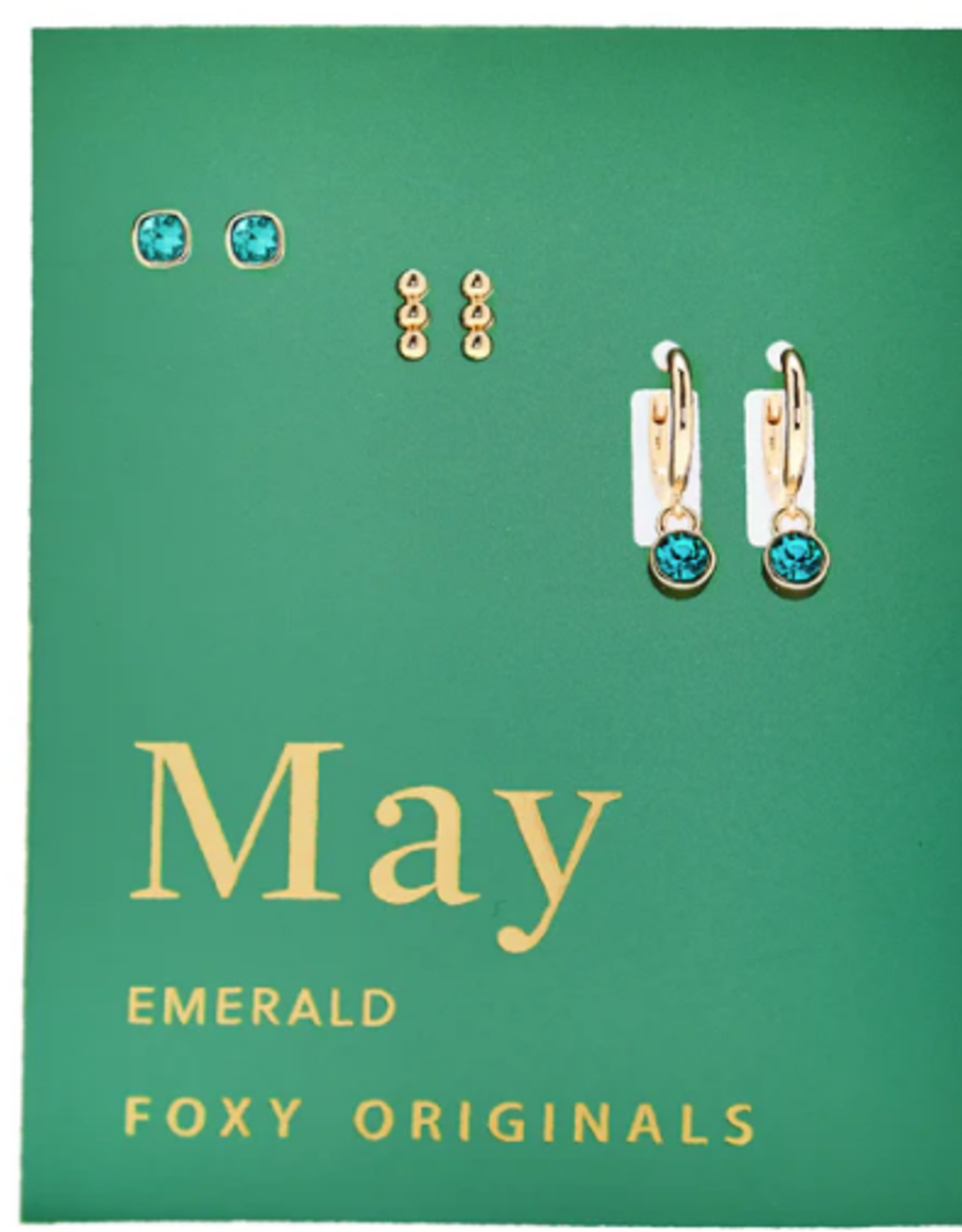 Foxy Originals The Birthstone Collection Earrings