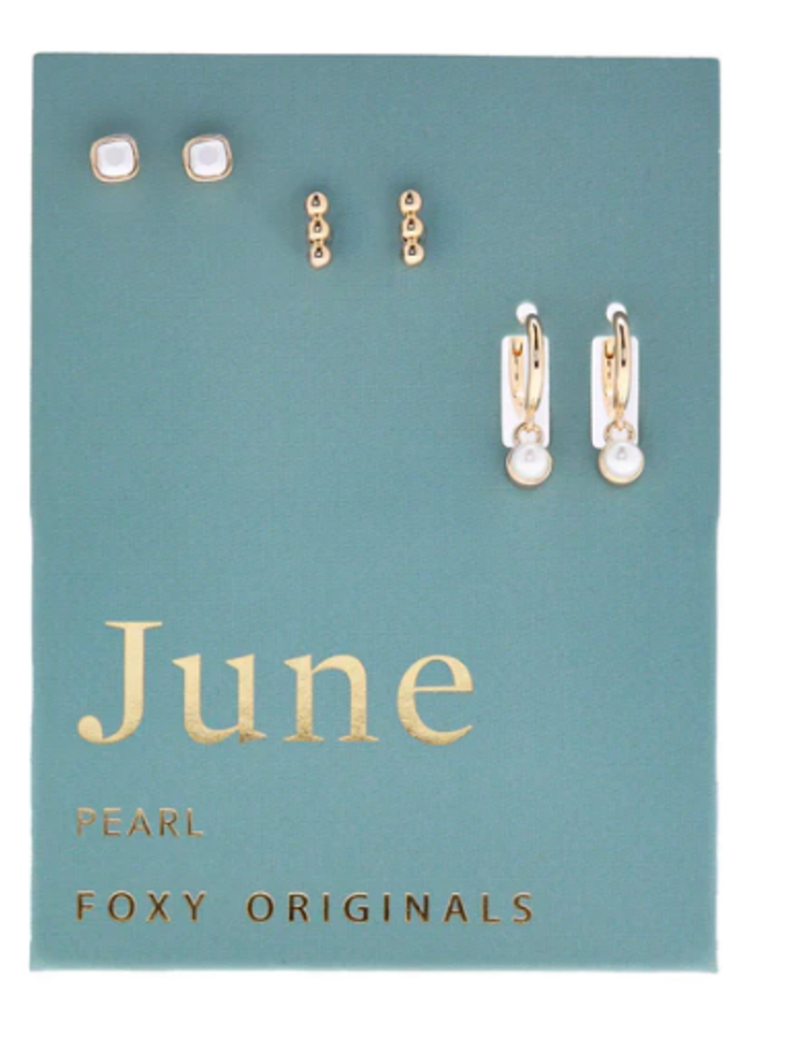 Foxy Originals The Birthstone Collection Earrings