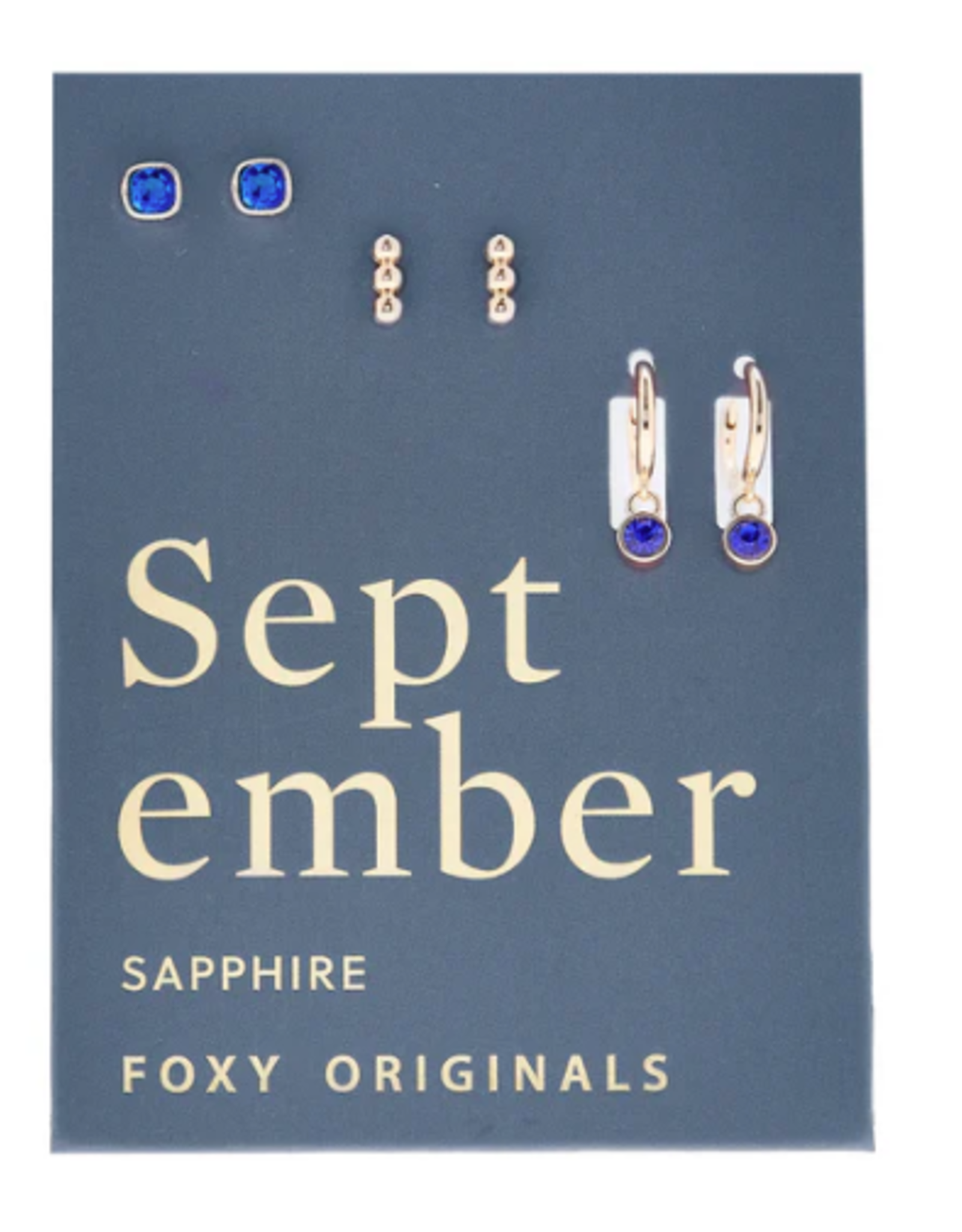 Foxy Originals The Birthstone Collection Earrings