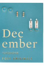 Foxy Originals The Birthstone Collection Earrings