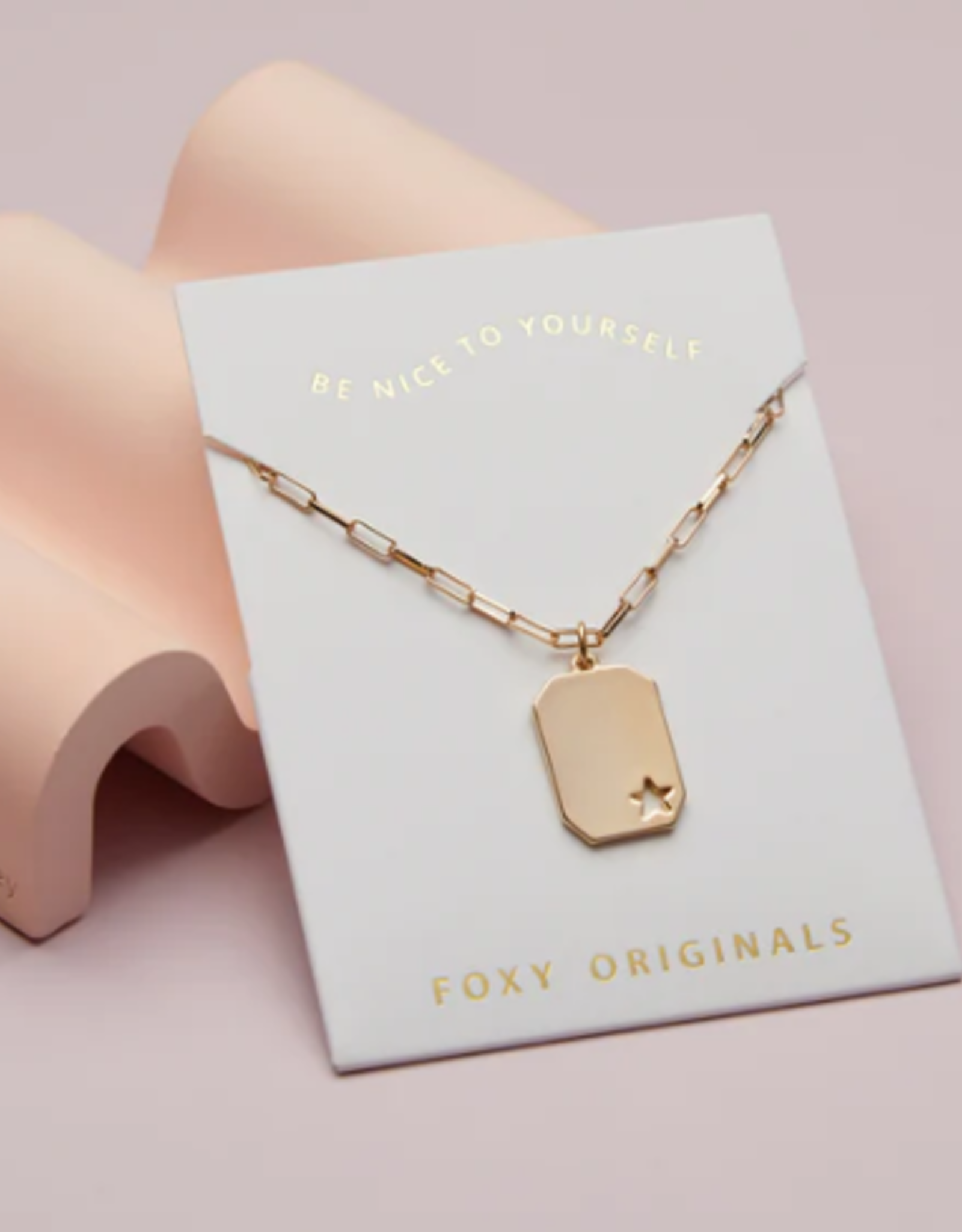 Foxy Originals You're a Star Necklace Gold