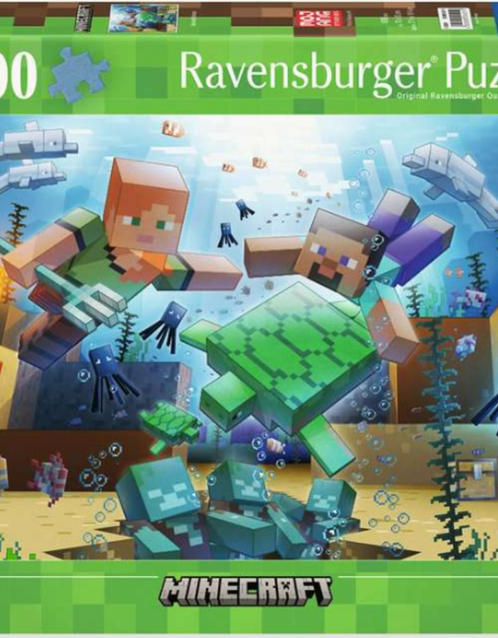Ravensburger Ravensburger 1000pc Minecraft Mosaic