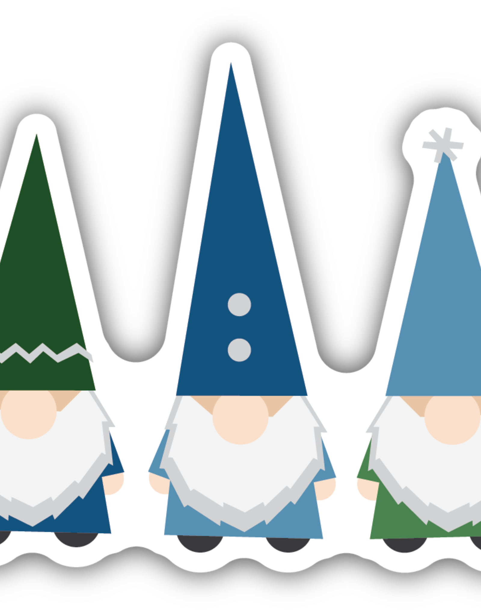 Northwest Stickers NW Stickers- Three Gnomes