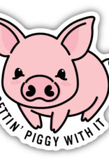 Northwest Stickers NW Stickers Getting Piggy with it