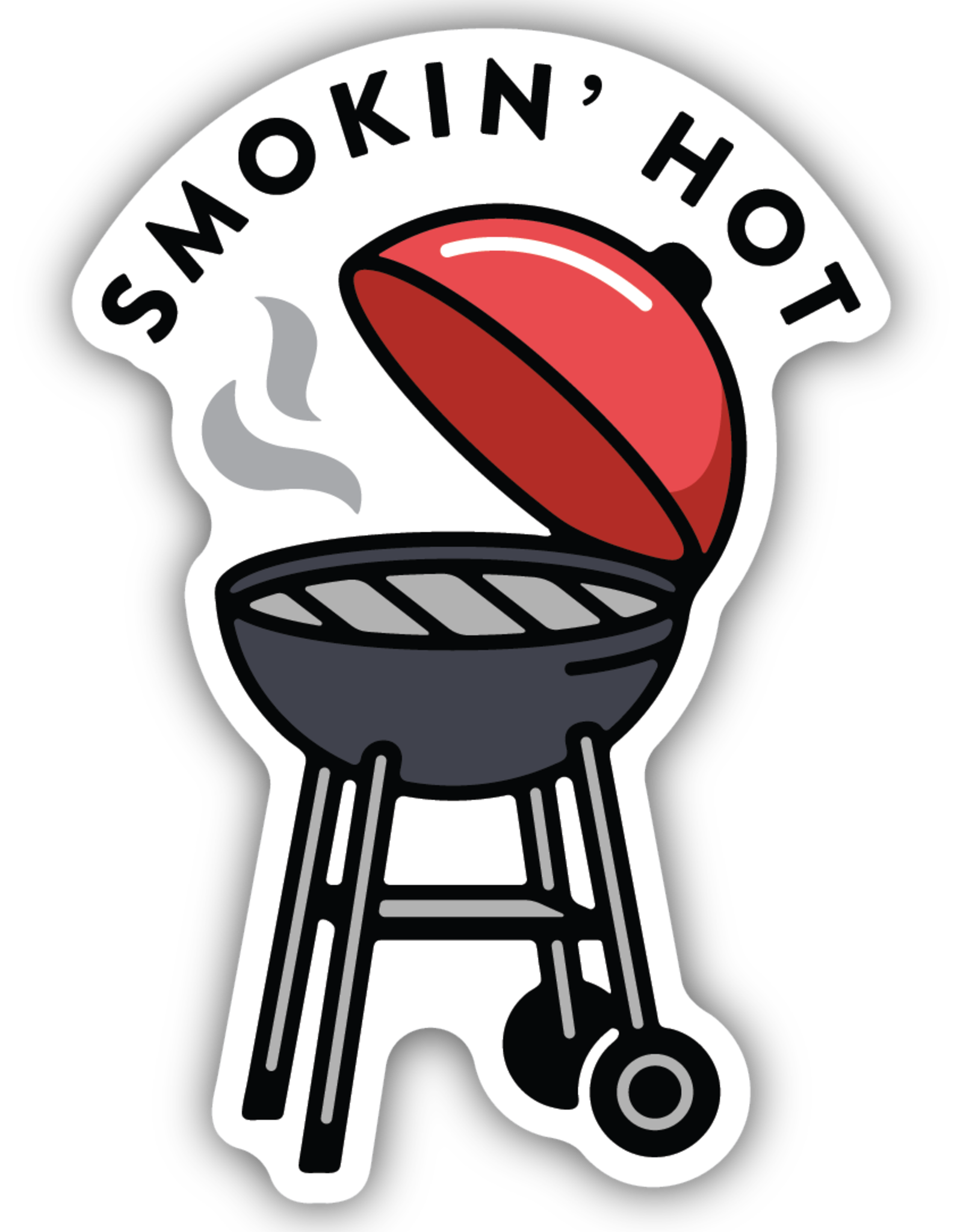Northwest Stickers NW Stickers Smokin Hot BBQ