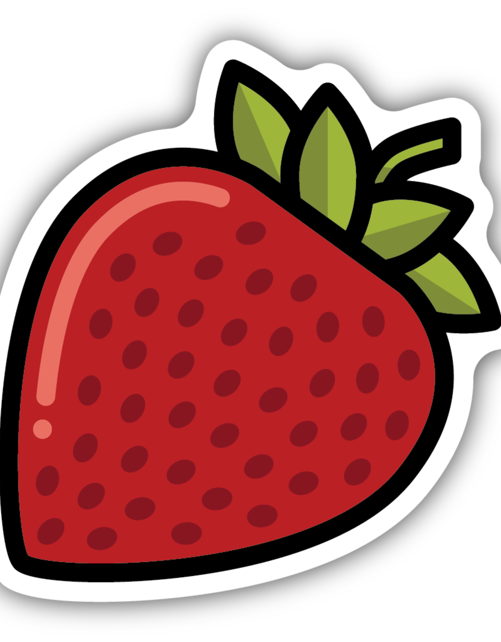 Northwest Stickers NW Stickers Strawberry