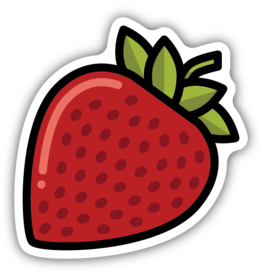 Northwest Stickers NW Stickers Strawberry