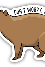 Northwest Stickers NW Stickers Dont Worry Be Capy