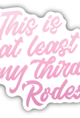 Northwest Stickers NW Stickers Third Rodeo