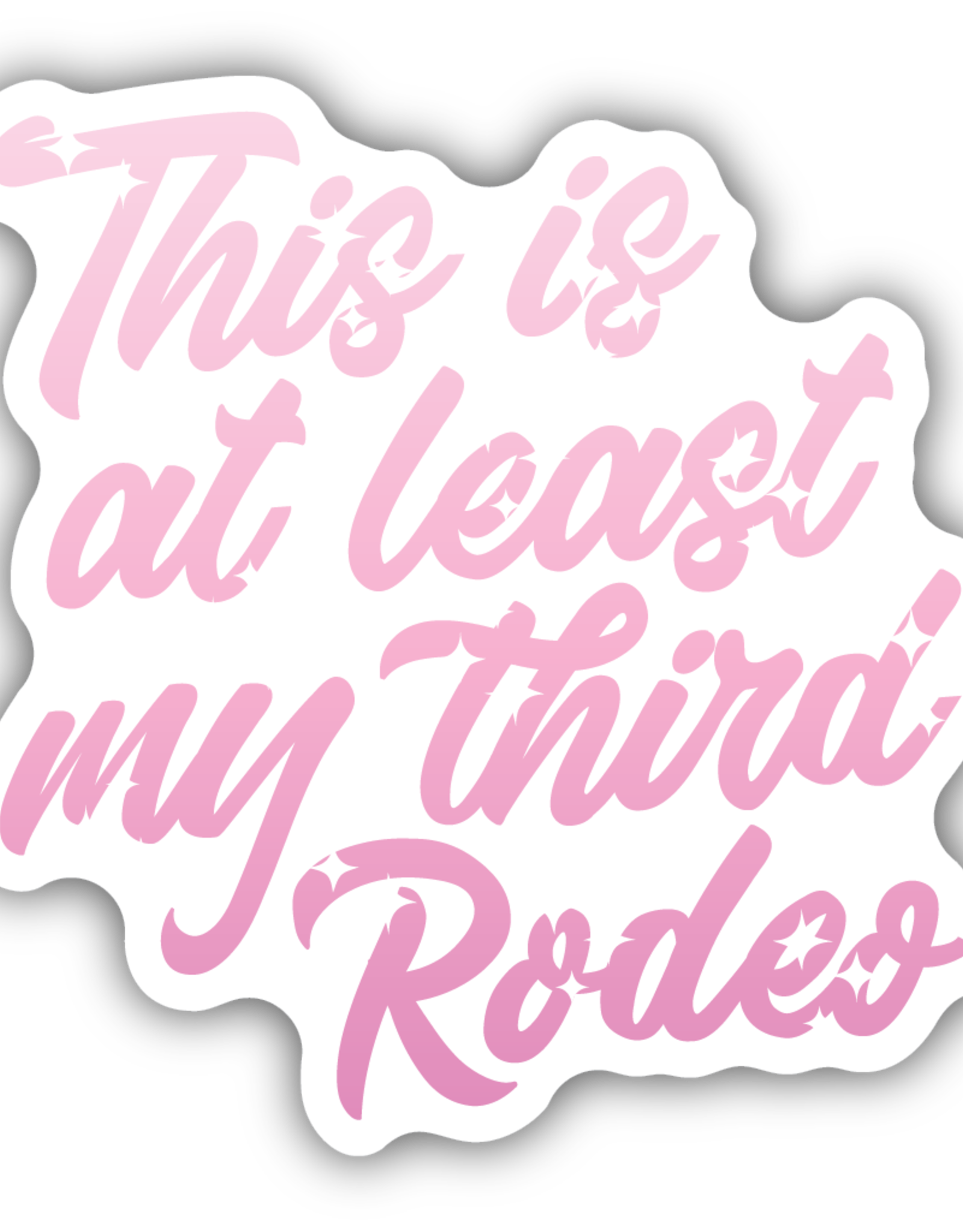 Northwest Stickers NW Stickers Third Rodeo