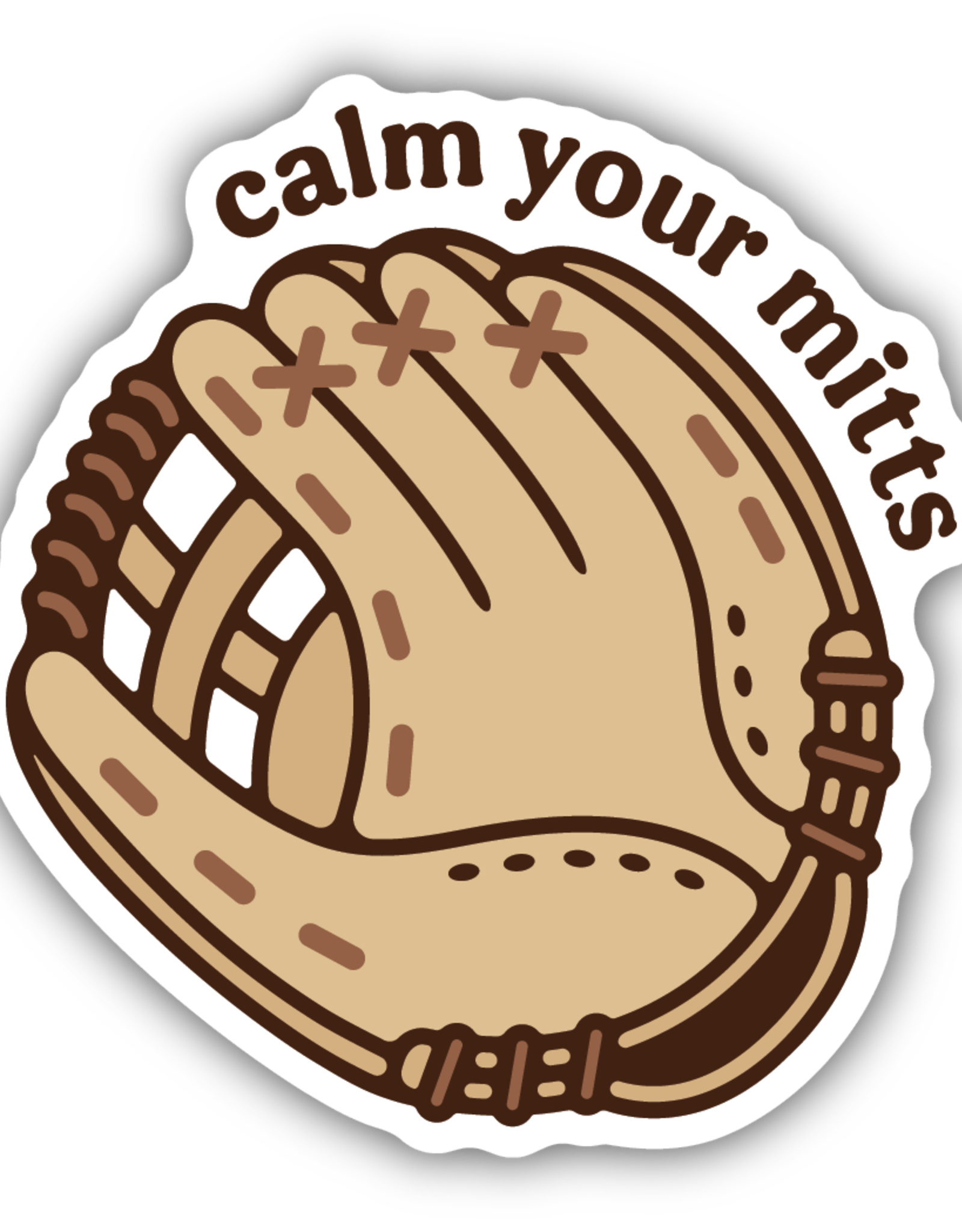 Northwest Stickers NW Stickers Calm your Mitts