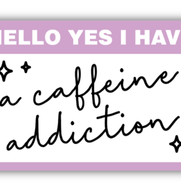 Northwest Stickers NW Stickers Caffeine Addiction