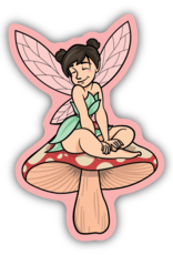 Northwest Stickers NW Stickers Fairy Mushroom