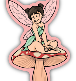 Northwest Stickers NW Stickers Fairy Mushroom