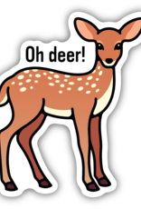 Northwest Stickers NW Stickers Oh Deer