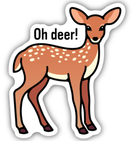Northwest Stickers NW Stickers Oh Deer