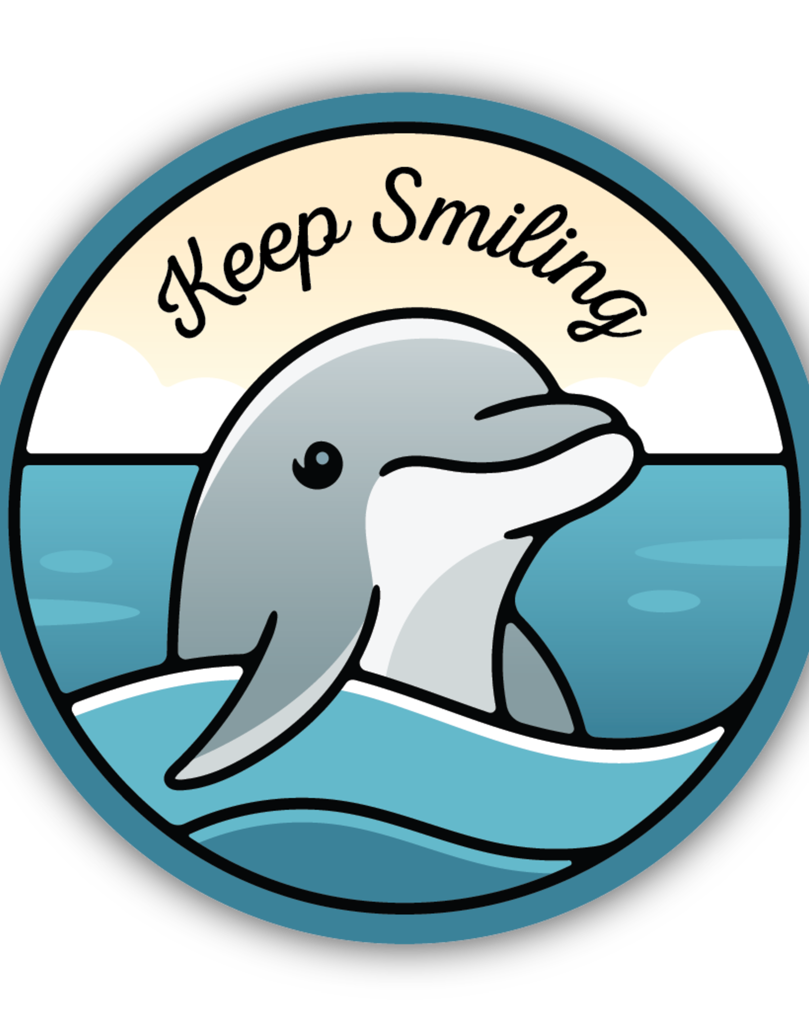 Northwest Stickers NW Stickers Keep Smiling