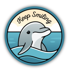 Northwest Stickers NW Stickers Keep Smiling