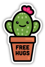 Northwest Stickers NW Stickers- Free Hugs