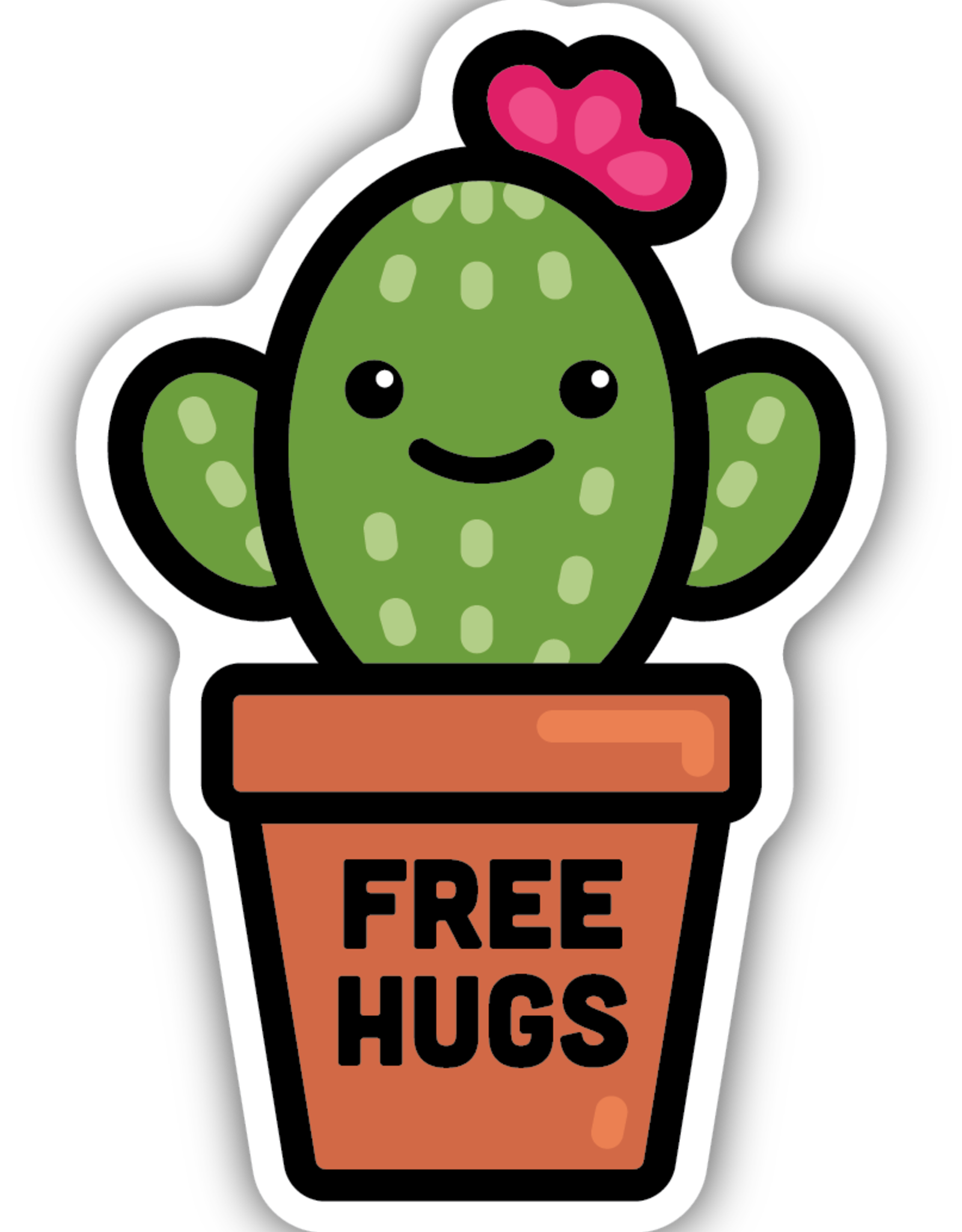 Northwest Stickers NW Stickers- Free Hugs