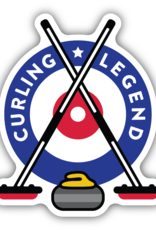 Northwest Stickers NW Stickers Curling Legend