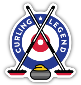 Northwest Stickers NW Stickers Curling Legend