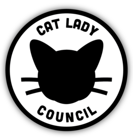 Northwest Stickers NW Stickers-Cat Lady Council