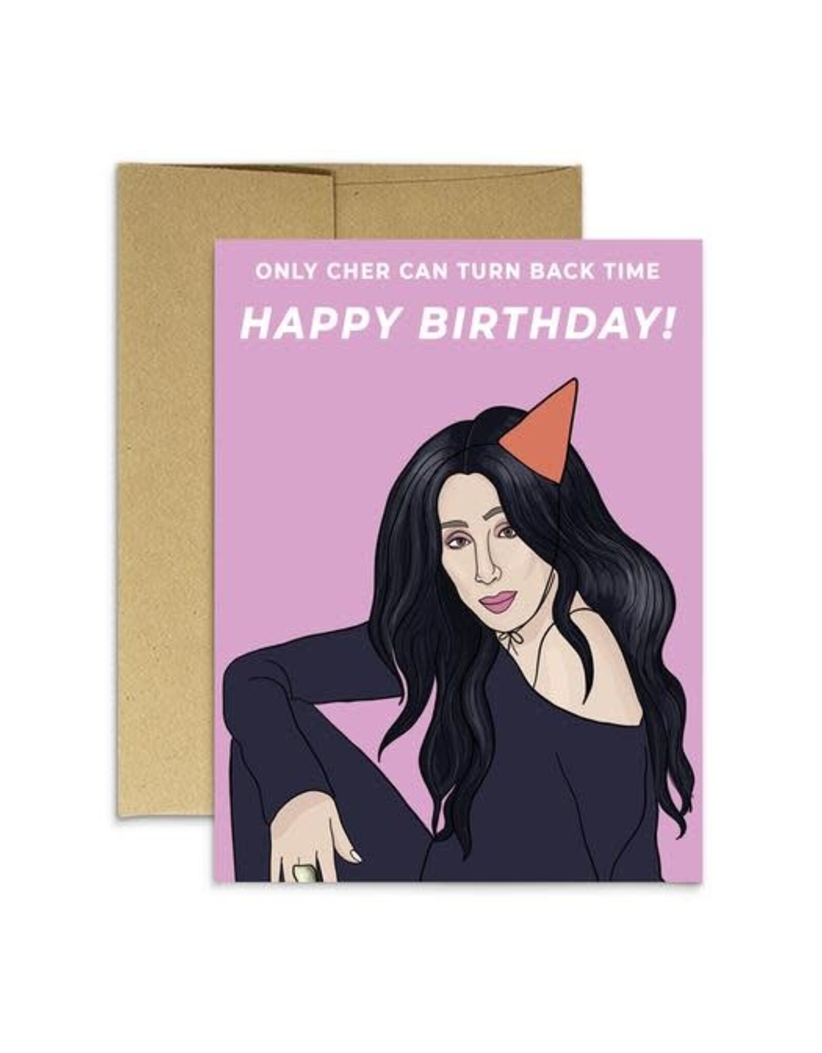Party Mountain Paper PMP Card Turn Back Time