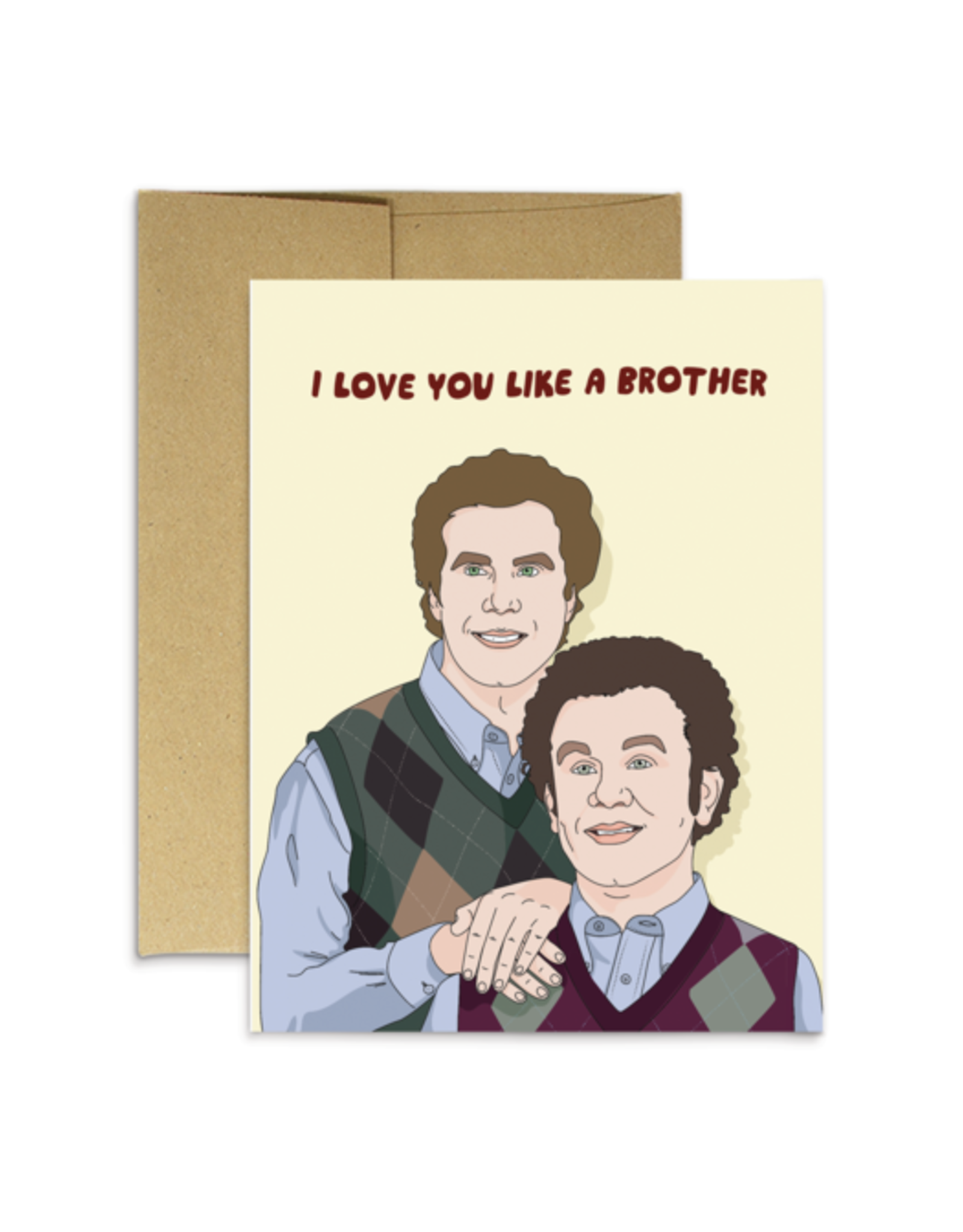 Party Mountain Paper PMP Card Like a Brother