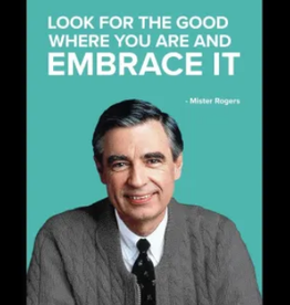 Bella Flor Magnet - Mr Rogers Embrace it