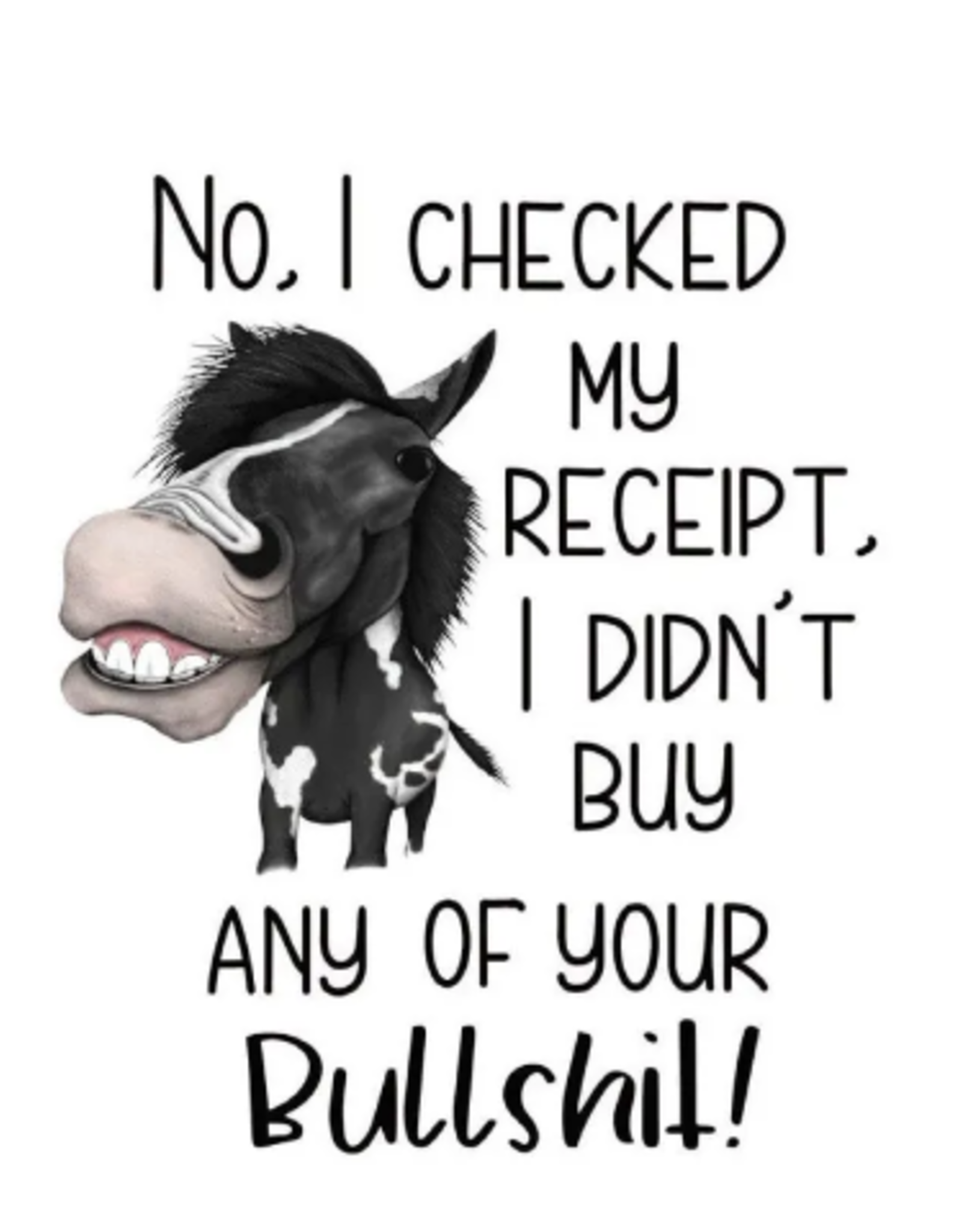 Bella Flor Magnet - Checked Receipt