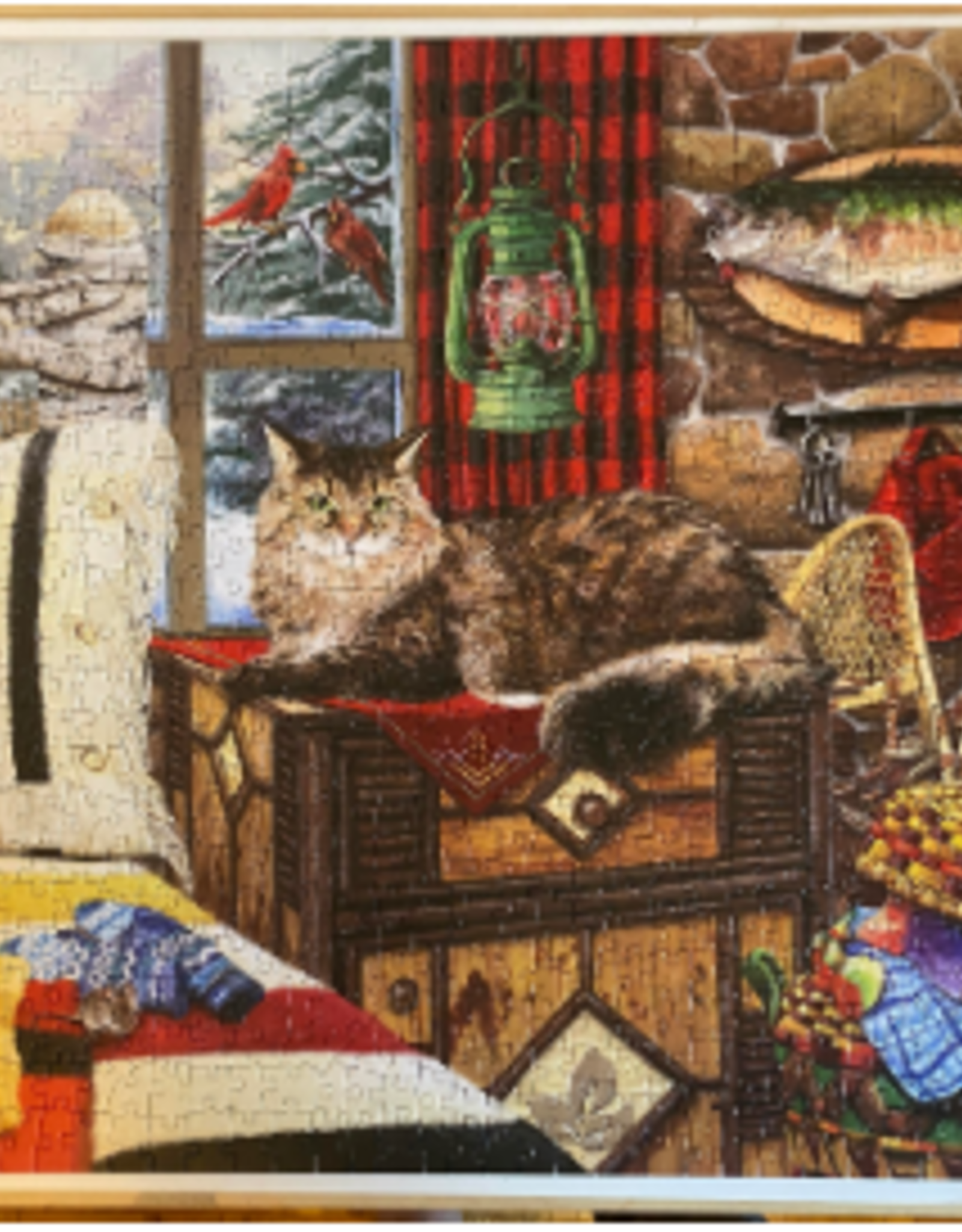 Cobble Hill Lodge Cat- 1000pc