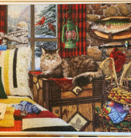 Cobble Hill Lodge Cat- 1000pc