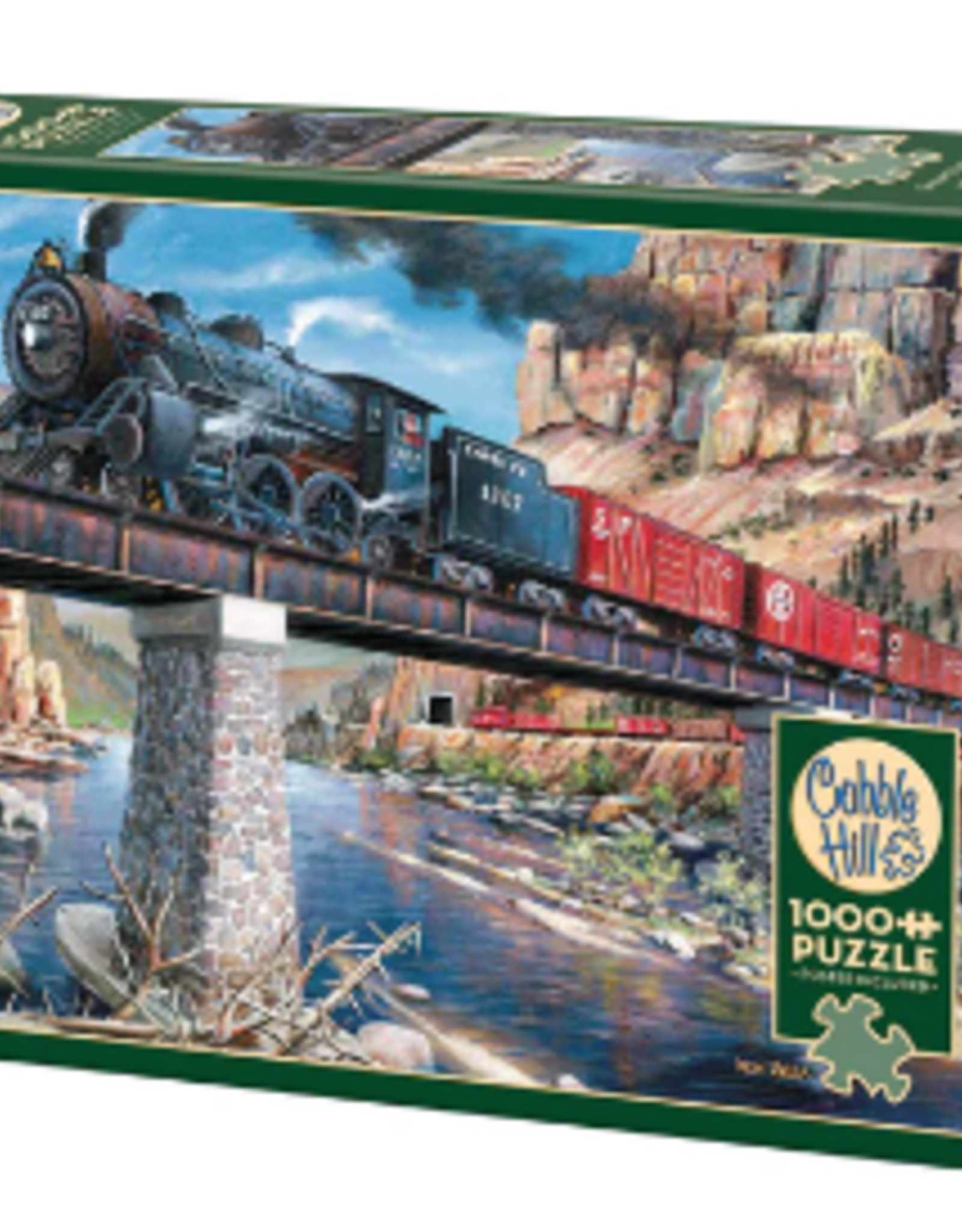 Cobble Hill Stone,Steel and Steam- 1000pc