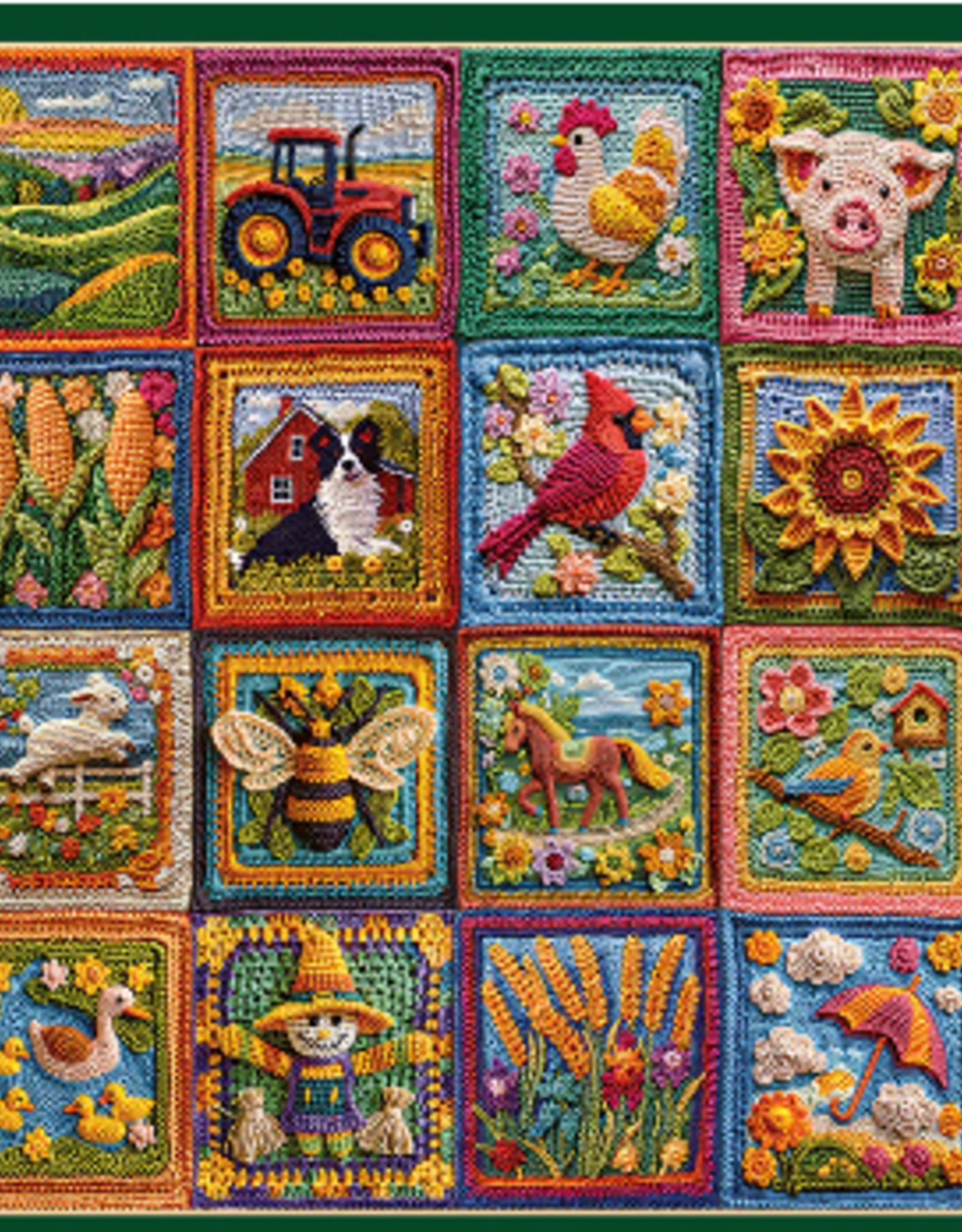 Cobble Hill Country Life Crochet - 1000pc