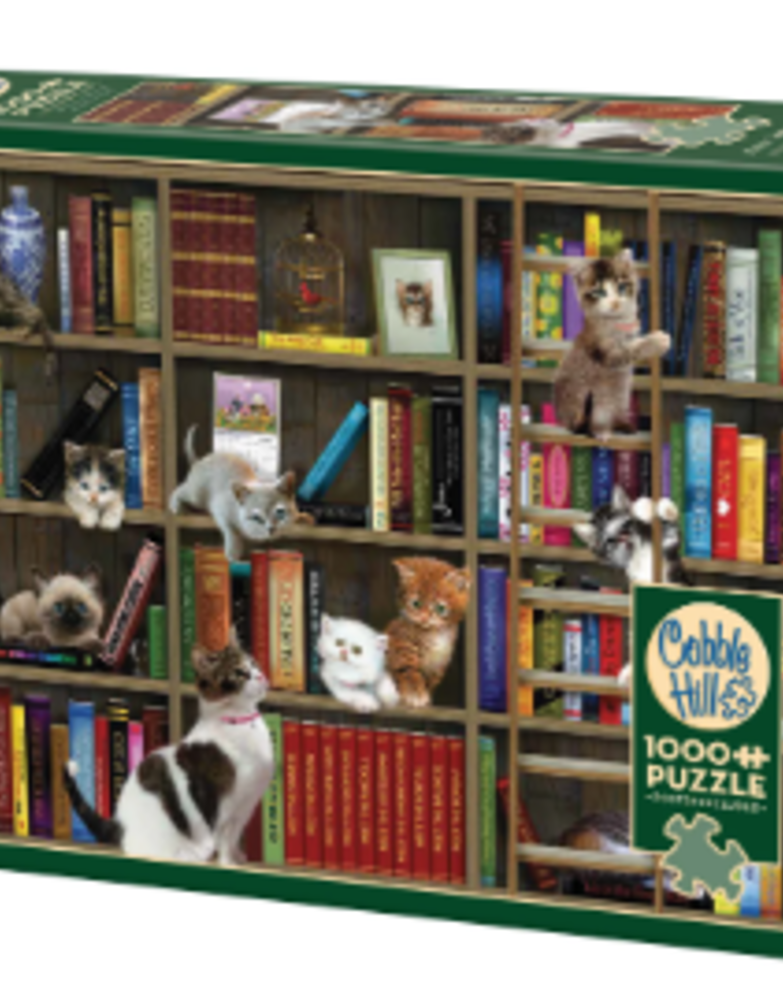 Cobble Hill Kitty Librarians - 1000pc Puzzle