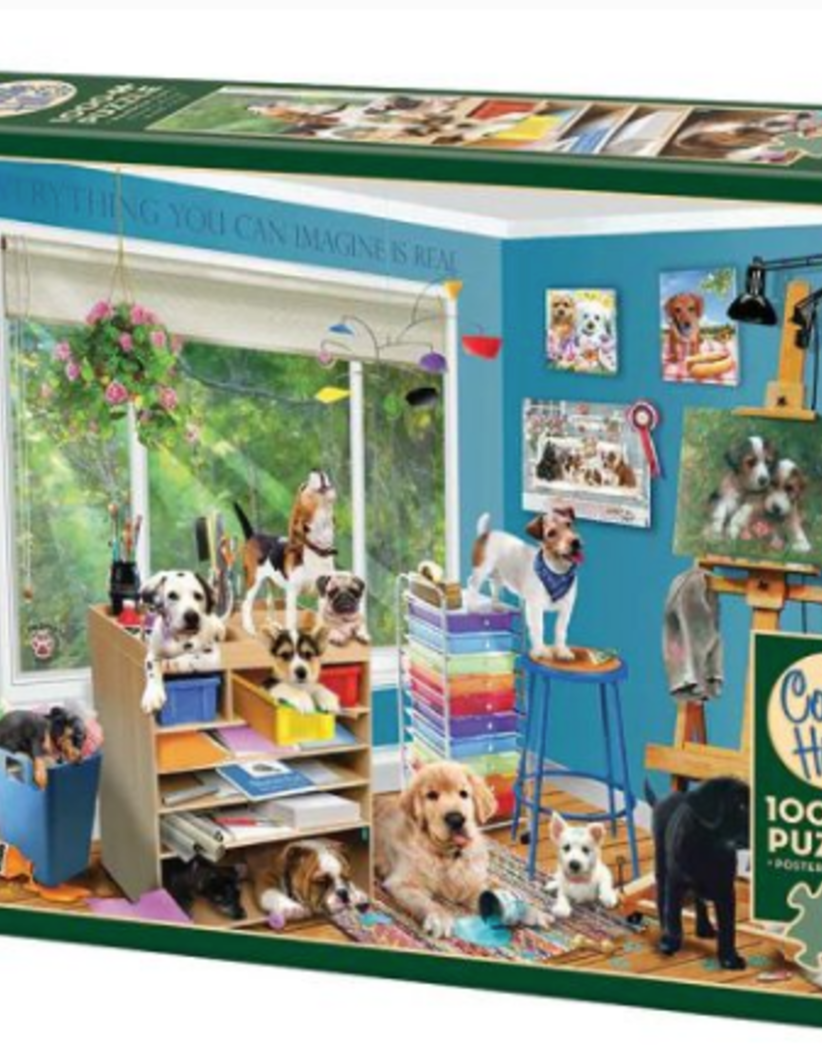 Cobble Hill Studio Pups-  1000 pc CH