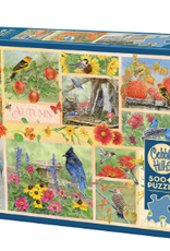 Cobble Hill Garden Birds in Autumn- 500pc