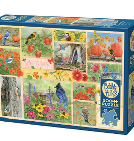 Cobble Hill Garden Birds in Autumn- 500pc