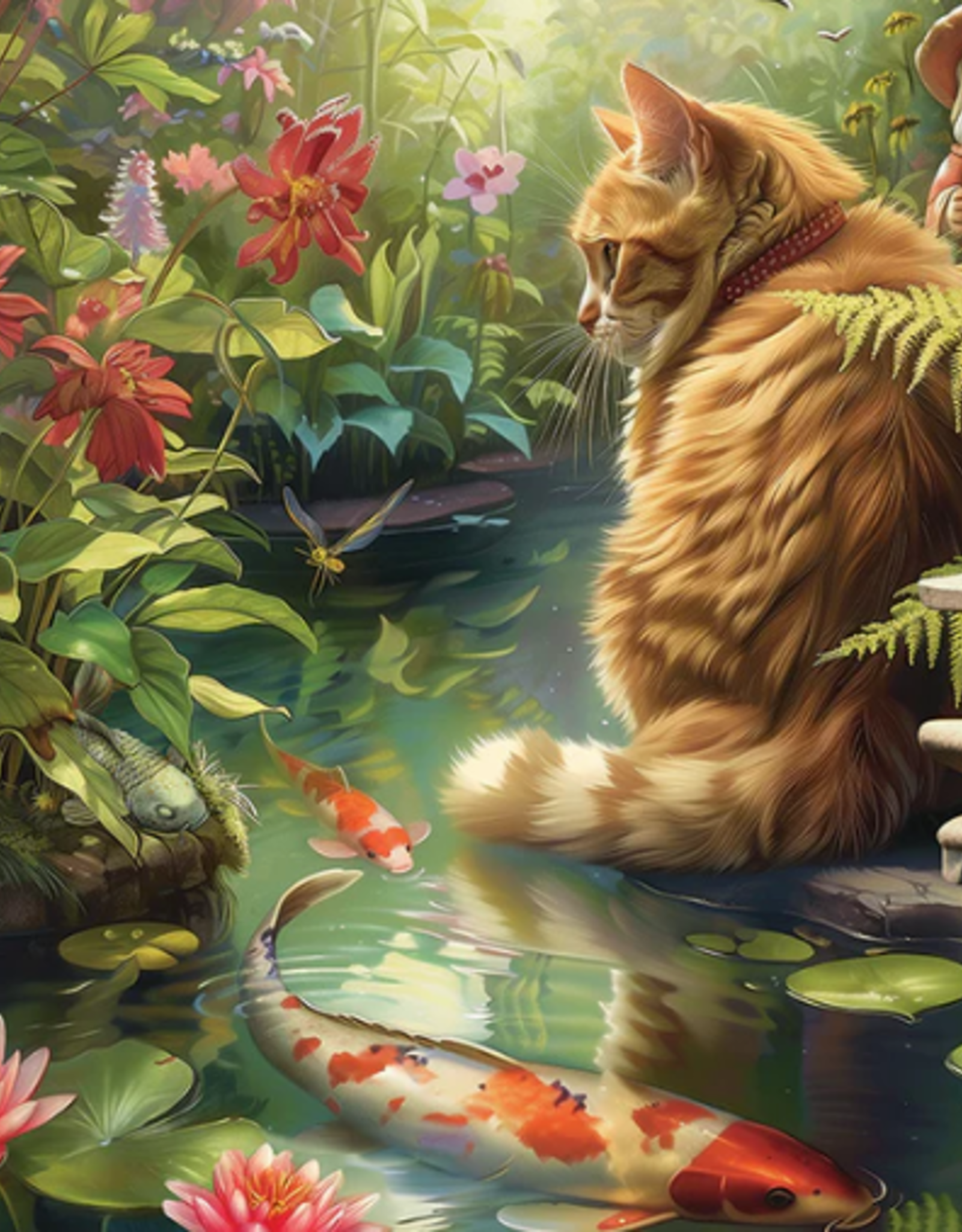 Cobble Hill Koi Cat - 275pc