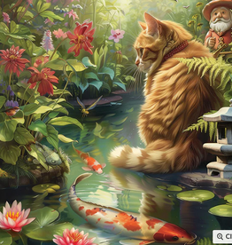Cobble Hill Koi Cat - 275pc